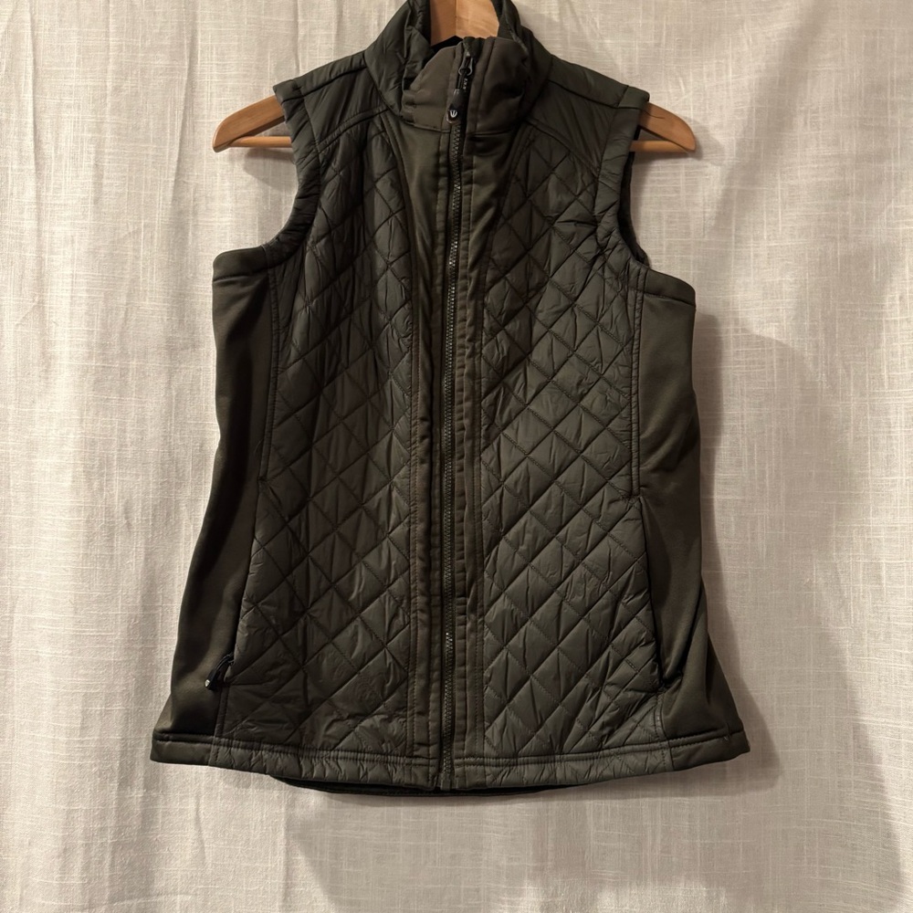 Undertech undercover Olive Green Quilted Women's Vest